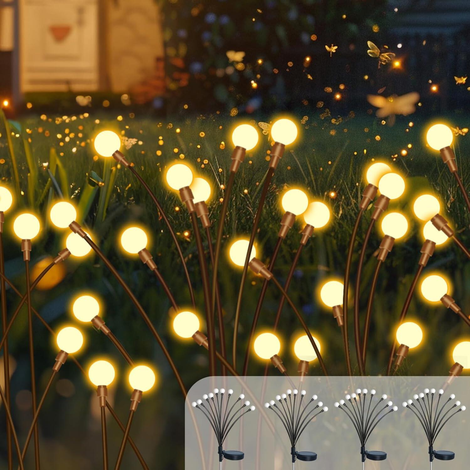 Solarlaterne Für Den Außenbereichkupferfarbene, Wasserfeste, Hängende Led-gartendekoration, Geschenk Für Mama, Für Terrasse Und Hof