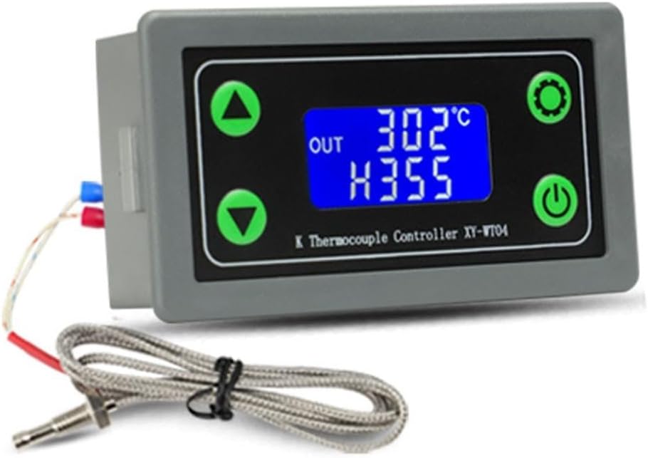 Intelligenter Thermostat Mit Wlan-fernbedienung, Digitalem Temperaturregler, Thermoelement Typ K -99999℃ (xy-wt04w)