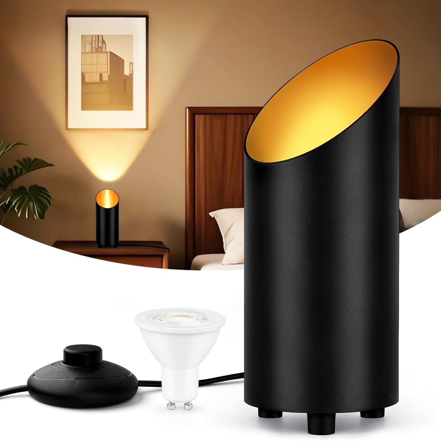 Kabellose Led-vitrinenbeleuchtung – Usb-wiederaufladbare Led-strahler – Akku Mit Fernbedienung – 3 Lichtfarben