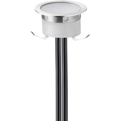 Leclubled6er-pack Einbau-led-strahler (1 W), Wasserdicht Nach Ip67dc12v-netzteilwinkel 120°60 Lumenkompaktes 30-mm-design