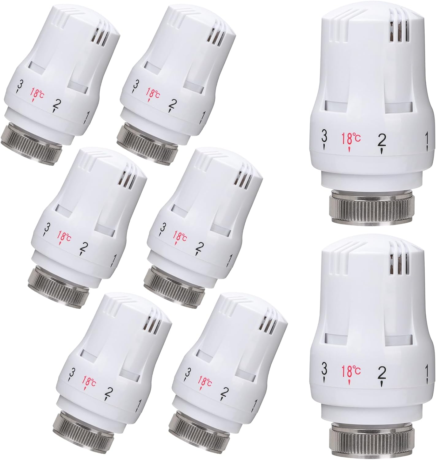 Valvetechnik Thermostat-heizkörperkopf, M30 X 1,5 (8) Anschlusskopf