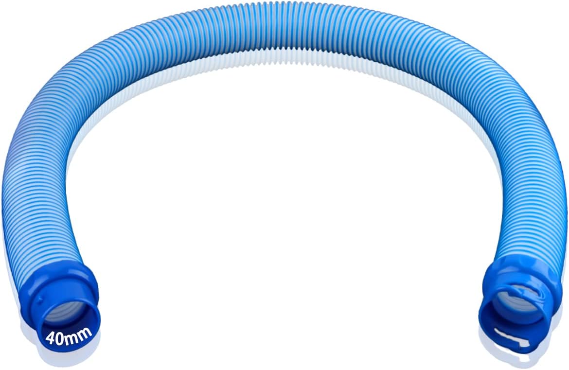 Drehverschlussschlauch, 1 M Drehverschlussschläuche, Schwimmbadschlauch, Poolpumpenschläuche (blau)