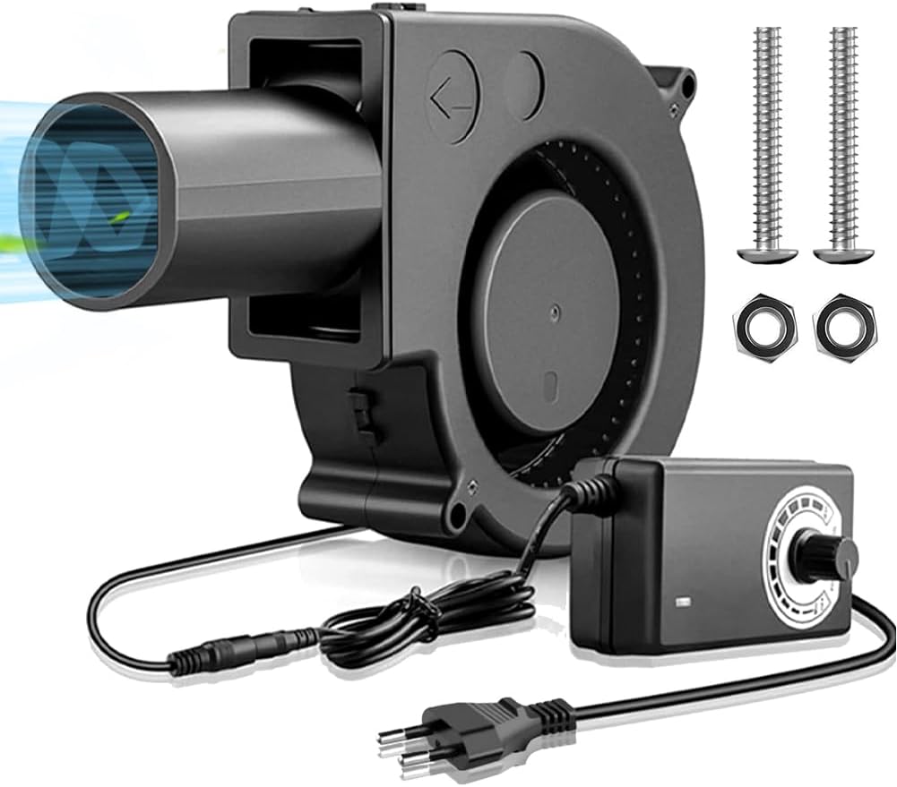 12 V Ac, 220 V Ec 93 X 77 Mm Radiallüfter Mit Steuerung