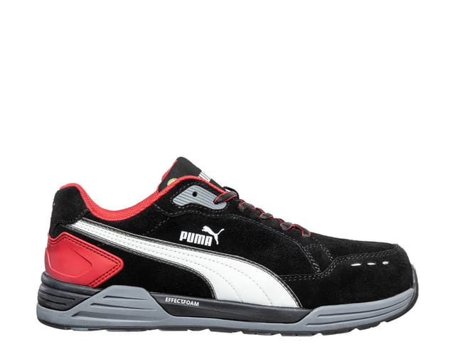 Puma 644630 Airtwist Blk/red Low S3 Esd Hro Src Schwarz/rot, 46