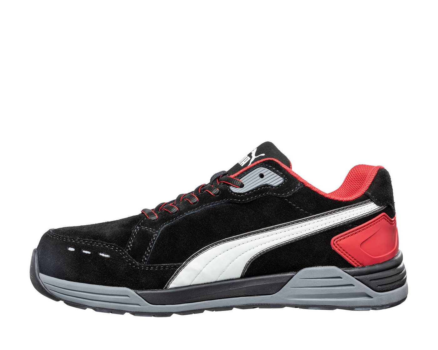 Puma 644630 Airtwist Blk/red Low S3 Esd Hro Src Schwarz/rot, 42 Bild 5