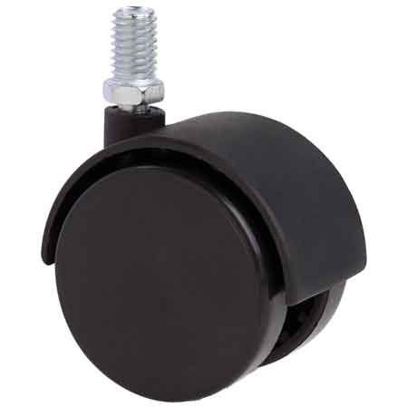 Möbelrollen Art. 164b Avo 40 Mm - Gewinde M8 - Tragfähigkeit 20