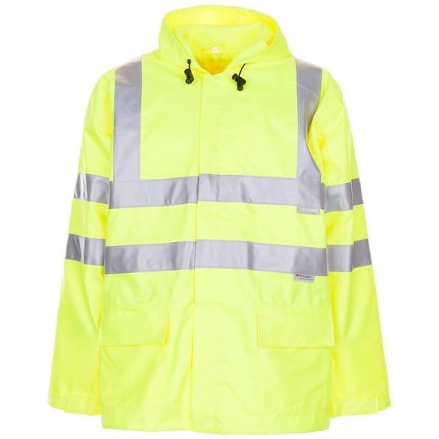 Planam Warn Regenjacke Wasserdicht Gr. L Gelb