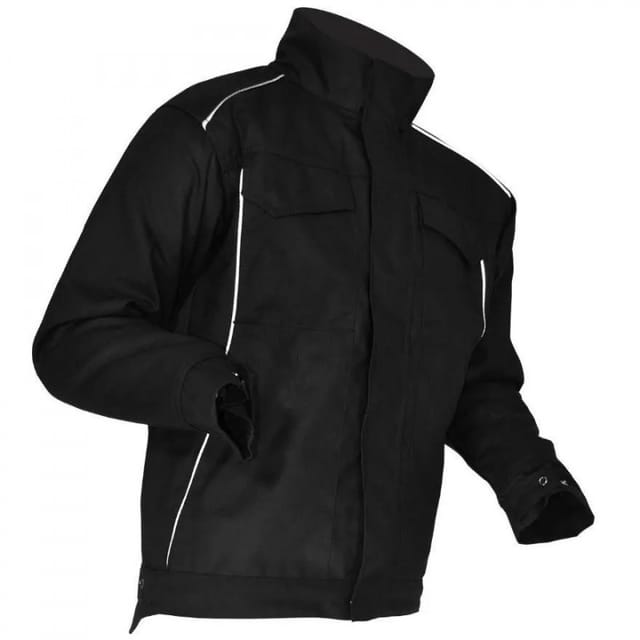 Steppjacke Graff Schwarz, Größe Xxl