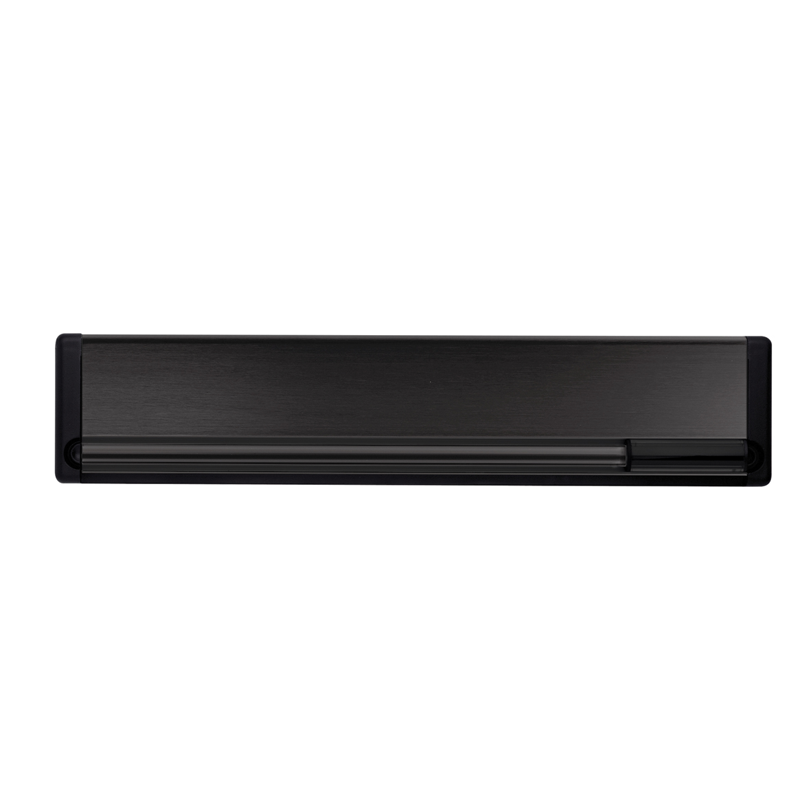 Axa Briefplatte Mit Namensschild - Aluminium F8 Schwarz