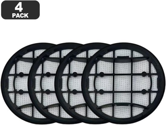 4-teiliges Set – Filterkartuschen Und Filtersiebe – Schwamm – Waschbarer Schaumstofffilter Und Einlassfilter, Kompatibel Mit Philips Vc 7000 8000 Serie Xc7053 Xc7055 Xc7057 Xc8055