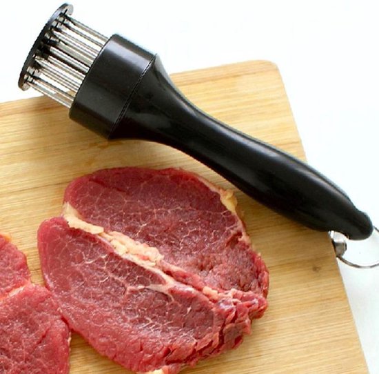 Fleischzartmacher – Perfekte Rezeptur – Schwarz – Macht Ihr Fleisch Herrlich Zart – Steak – Fleischzartmacher – Handverlesen – Fleischhammer – Kostenlose Lieferung