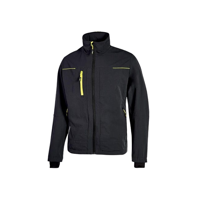 Arbeitsjacke Aus Stoff Pluton - Schwarz M