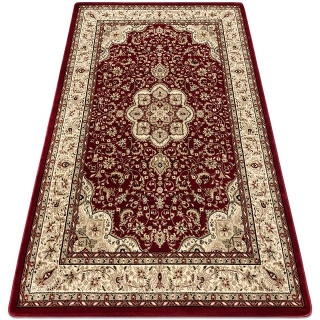 Teppich Royal Agy Modell 0521 Rotwein Red 300x400 Cm
