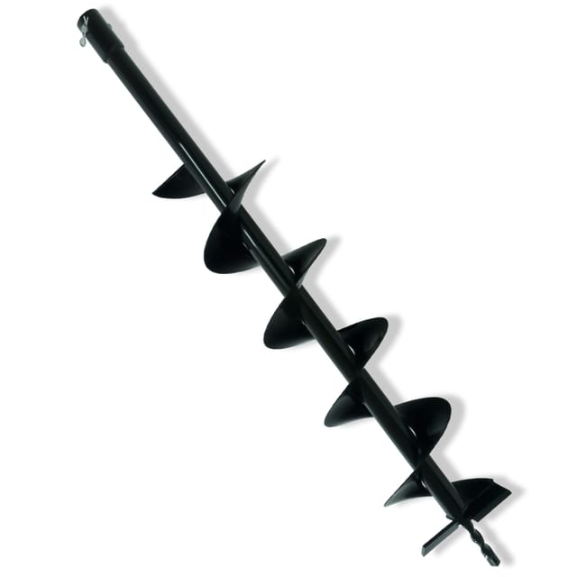 Nemaxx® B100 Erdbohrer-bohrkopf Ø100mm 800mm Stahl Ersatzbohrer/bohrschnecke Für Erdlochbohrer Zaun- & Pfahlbohrer, Querbolzenaufnahme Inkl. Bolzen+splint, Passend Eb52 – Nicht Für Bohrmaschinen