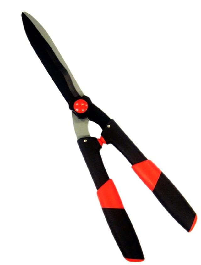 Trendline Heckenschere Mit Wellenschliff 43 Cm Strauchschere Gartenschere