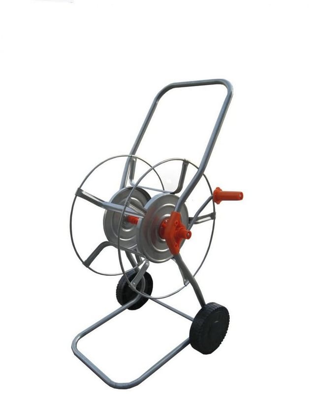 Trendline Schlauchwagen Metall 60 Meter Schlauchtrommel Schlauchaufroller