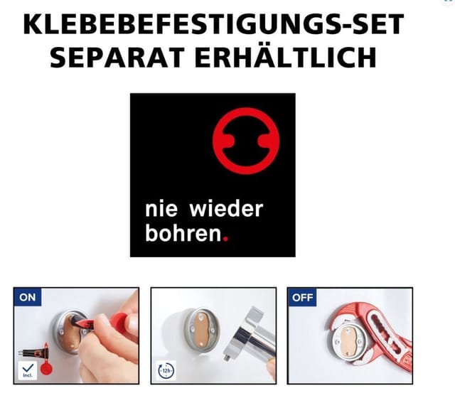 Primaster - Multifunktionshaken Classic Round Badhaken Handtuchhaken Haken