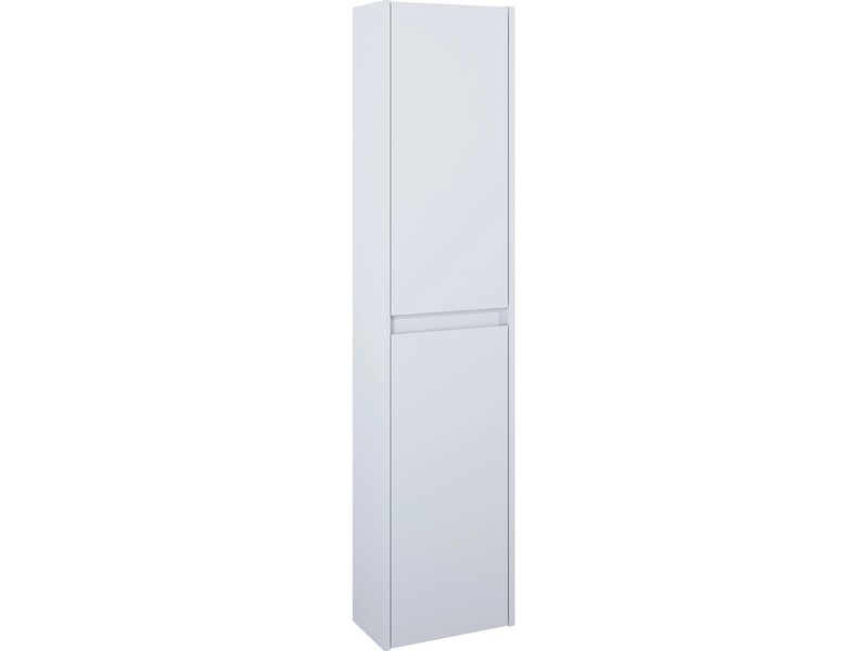 [neuwertig] B-ware Maximus Bad-hochschrank Hochschrank Steingrau 35cm Mit Softclose 155cm Hoch