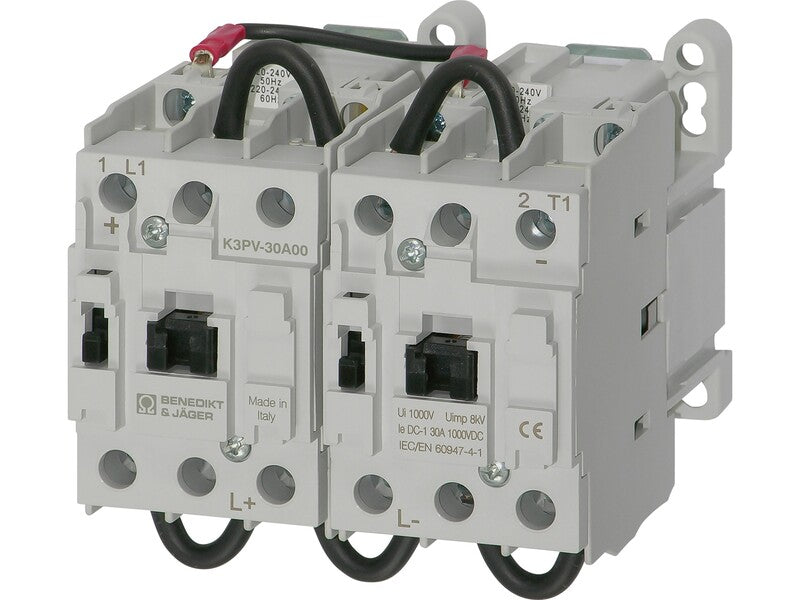 [gebraucht] B-ware Benedict Dc/pv-leistungsschütze Kg3pv-30a00 30a 1000vdc1 Schütz Grau Kunststoff