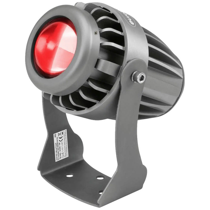 [neuwertig] B-ware Eurolite Led Ip Pst-10w Rot Led-pinspot Anzahl Leds 10 W Schwarz Scheinwerfer