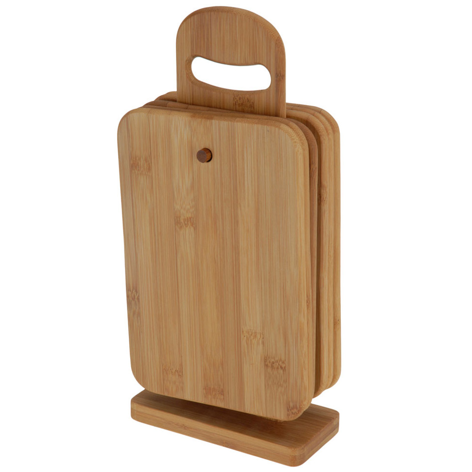 Schneidebretter Mit Halter, 6 Stück