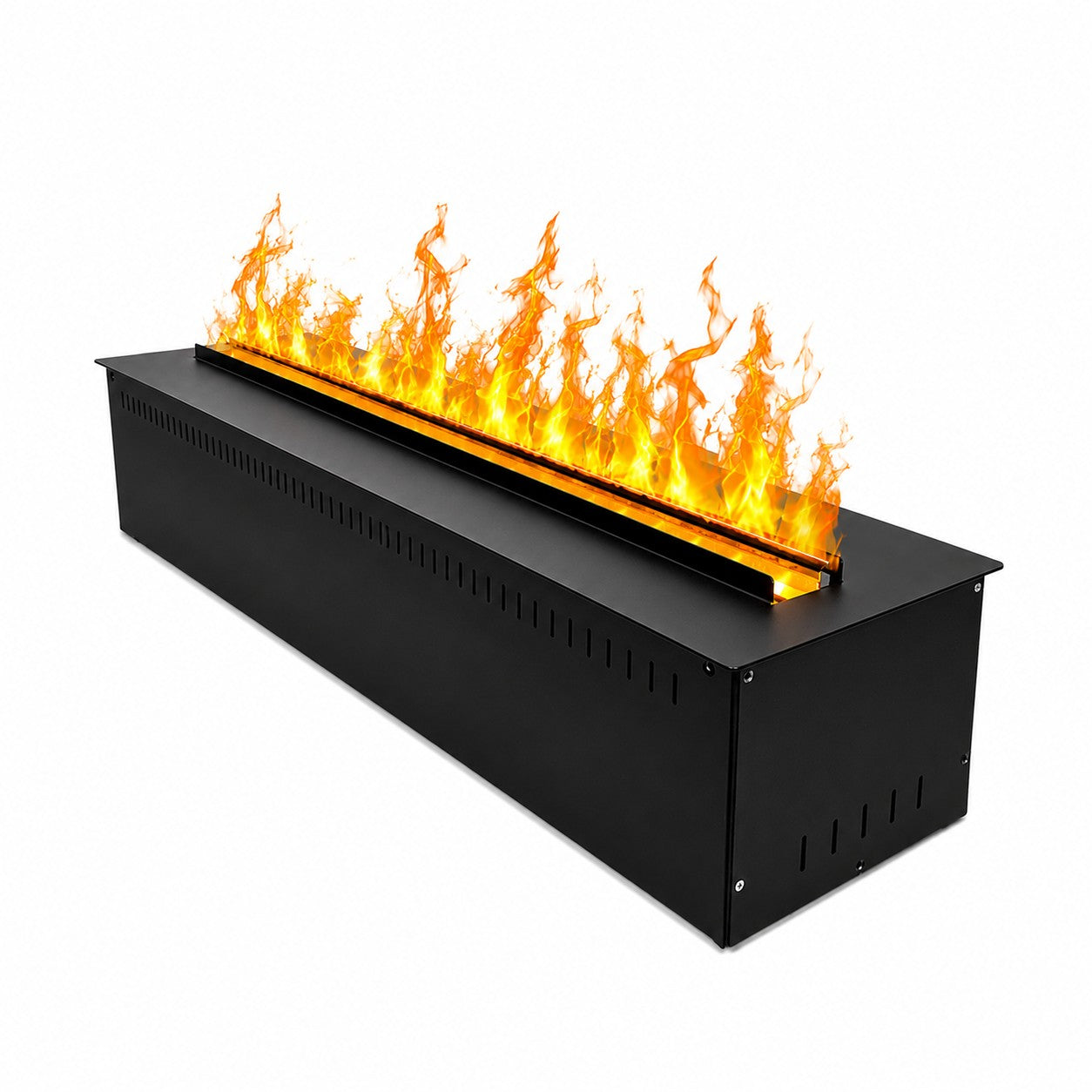 Vapor 75 – Dekorativer, Wärmeloser Wasserkamineinsatz 75 X 17,8 X 22,7 Cm Mit 3d-led-flammeneffekt, Schwarz