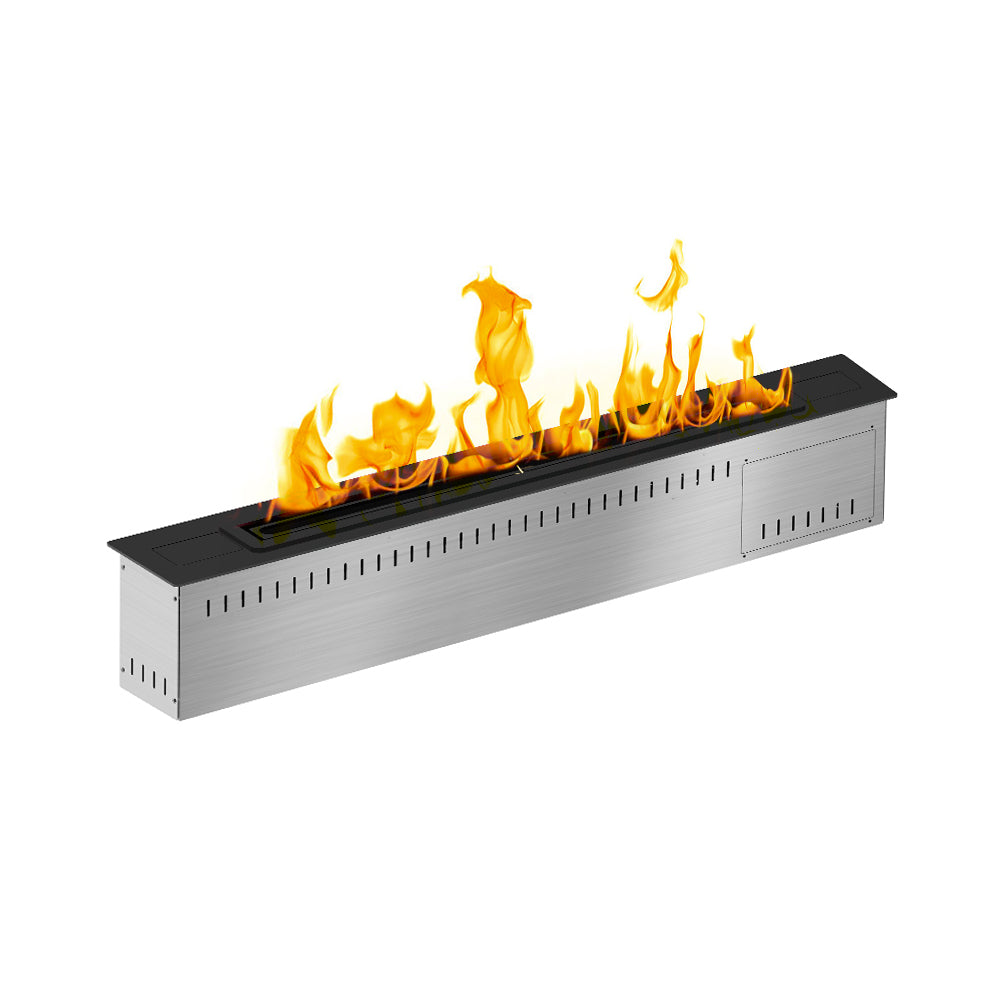 Slim 70 - Automatischer, Eingebauter Bioethanolbrenner, 61 X 16,8 X 12,8 Cm, 2,4 L, Smart-app, Aus Stahl