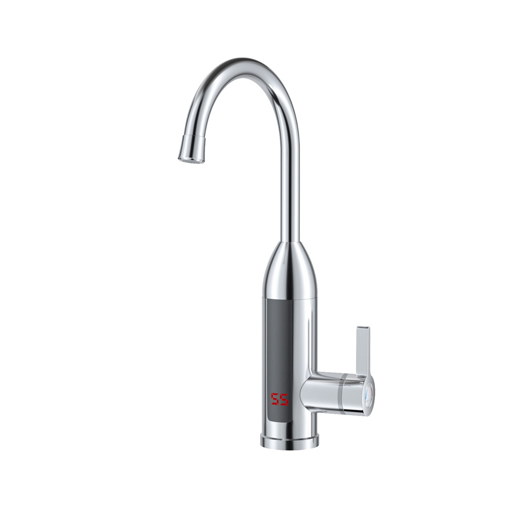 Robinet Électrique Avec Chauffe-eau Instantane 220 V – Für Küche, Garten, Badezimmer, Wohnwagen, Camping – Chauffage Intelligent