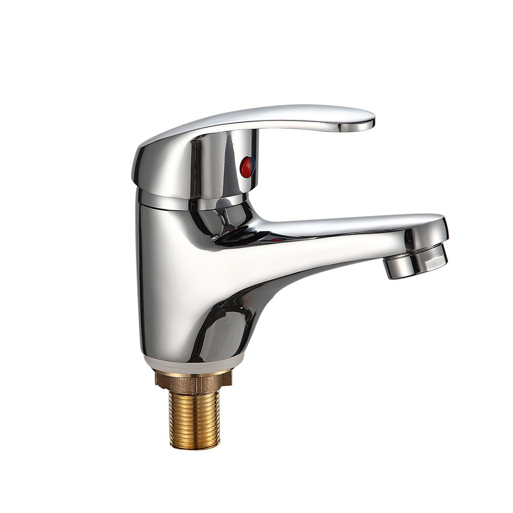 Unraffiniertes Waschbecken Mit Unbehandeltem Chrom Und 60 Cm Langem Nylon-wasserhahn.