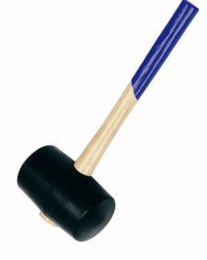 Sieger Gummihammer 90 Mm Mit Stiel