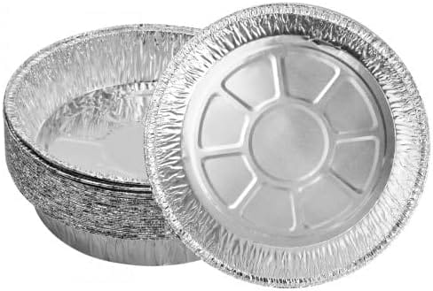 20-teiliges Set Aluminium-backbleche, 20 Cm Kuchenformen, Einweg-aluminiumformen Und -bleche Zum Backen, Braten Und Kochen