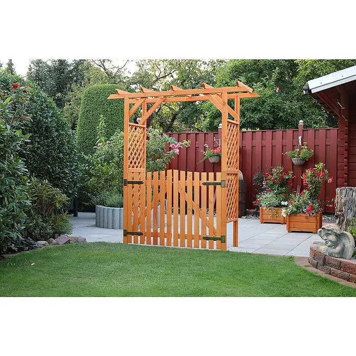 Promadino Pergola Bamberg (Höhe: 208 cm, Ausführung: Tür)