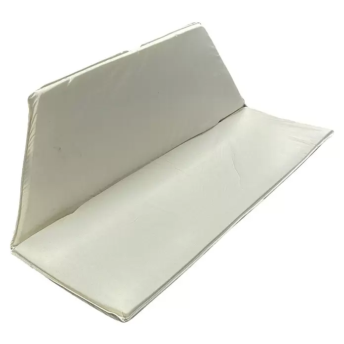 Promadino Sitzauflage Marburg (Beige, L x B x H: 121 x 39 x 3 cm)
