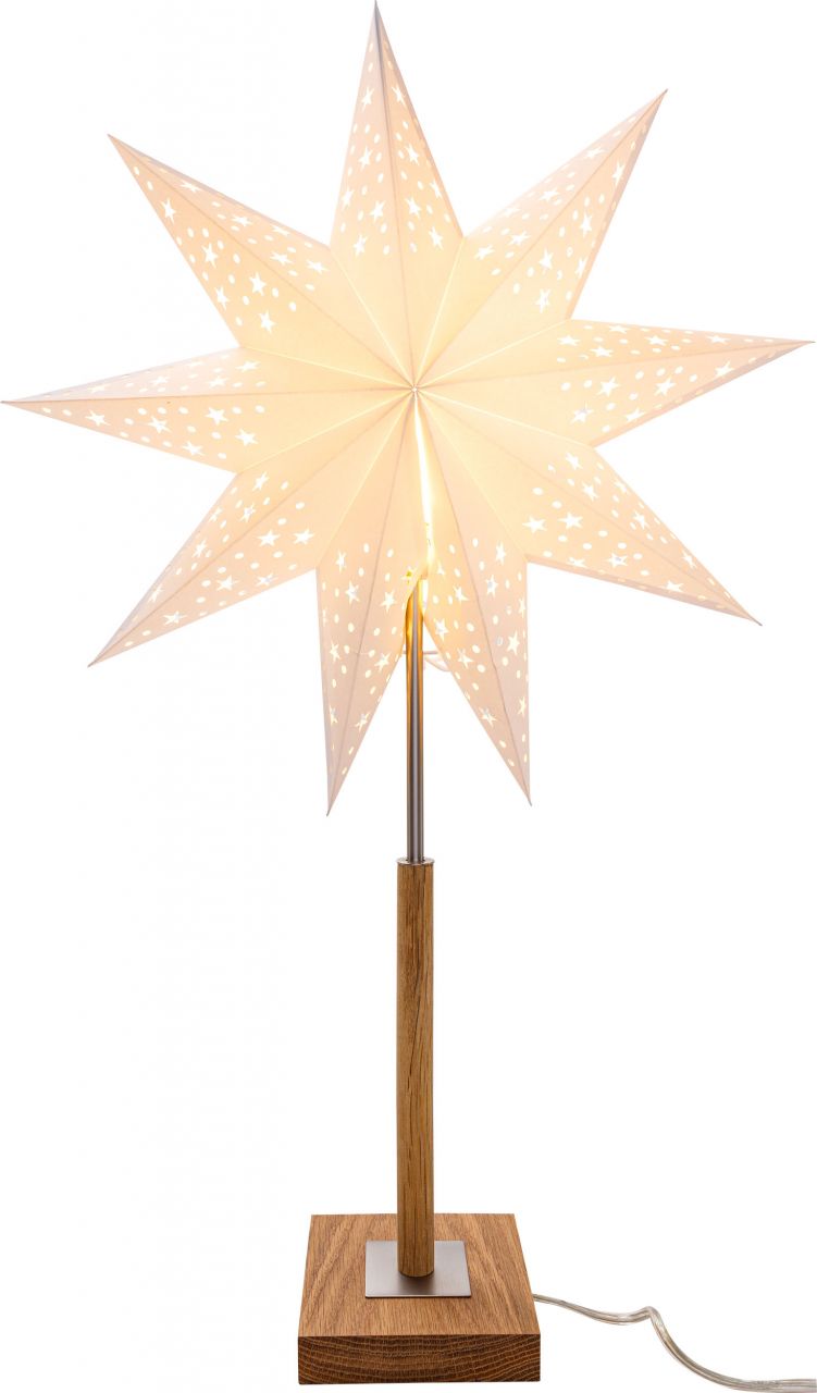 Markslöjd Papierstern Solvalla weiß, Ø 40 cm