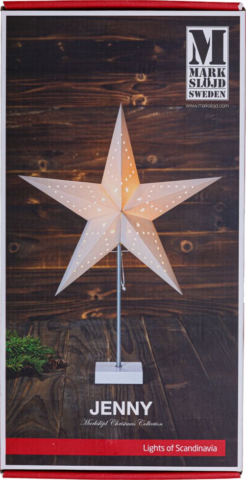 Markslöjd Standstern Jenny weiß, H 61 cm x T 17,5 cm x B 45 cm Bild 2