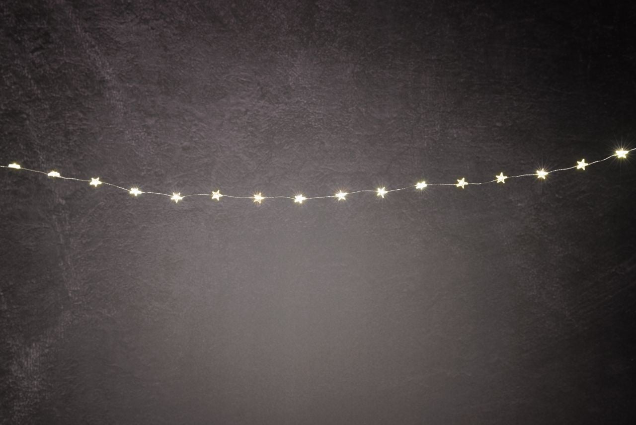TrendLine LED-Lichterkette Micro Sterne Außen 5,8 m warmweiß Bild 3
