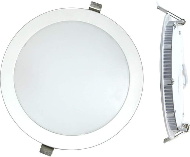 Silver Electronics - Led-downlight Einbaudownlight Kreisförmig 18w Warmlicht 4000k Led Eco
