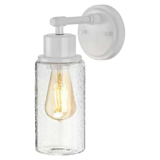 Elstead - Morvah - 1 Licht Außenwandleuchte Weiß Ip44, E27