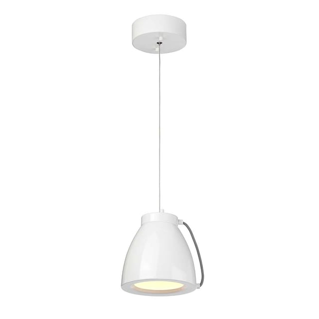 Elstead - Hängeleuchte Pendelleuchte Esszimmerlampe Led Weiß Lackiert Stahl Deckenleuchte
