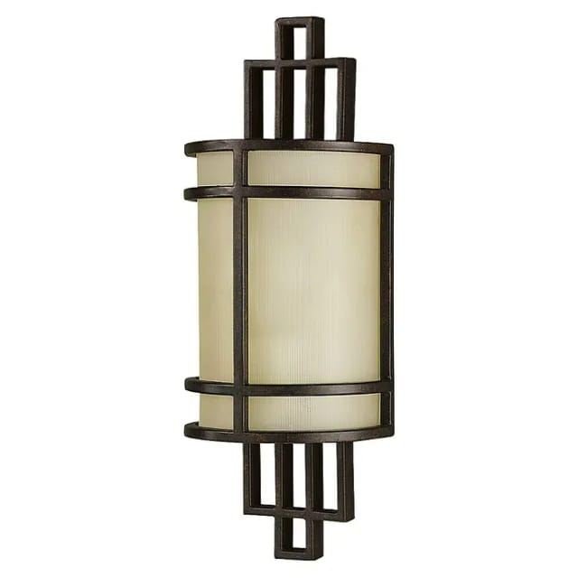 Fusion - 1 Licht Innenwandleuchte Bronze, E27 - Elstead