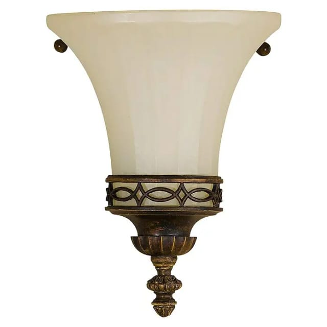 Drawing Room - 1 Licht Innenwand Uplighters Walnuss, E14 - Elstead