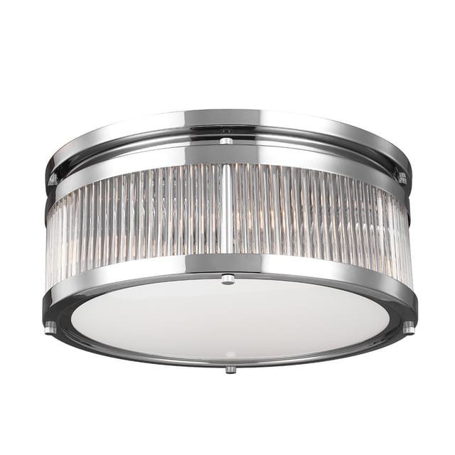 Elstead - Paulson - 4 Licht Badezimmer Unterputz Deckenleuchte Chrom Ip44, G9