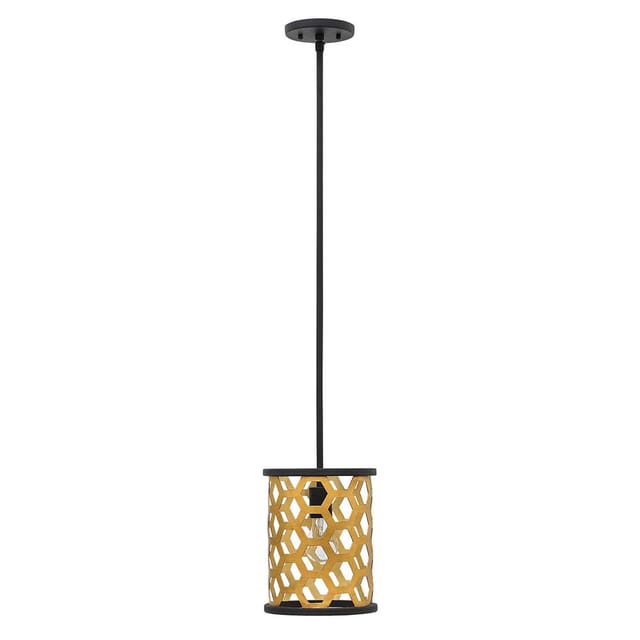 Deckenlampe Hängelampe Pendellampe Stahl Gold D 20cm Wohnzimmerleuchte 1 Flammig