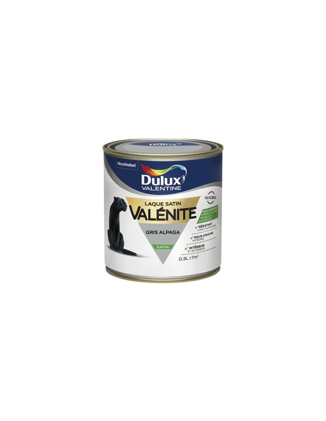 Valenite Satin Lack 0,5 L Basis Weiß (bw) - Dulux Valentine