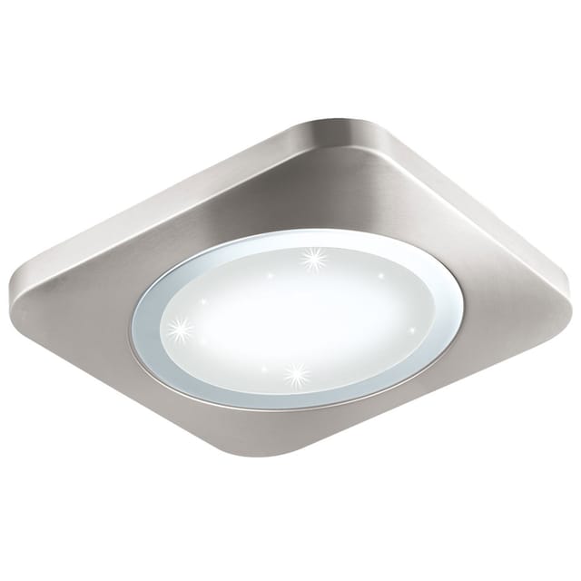 Led Aufbau Decken Lampe Kristall Effekt Chrom Matt Wohn Schlaf Zimmer Beleuchtung Leuchte Eglo 97663