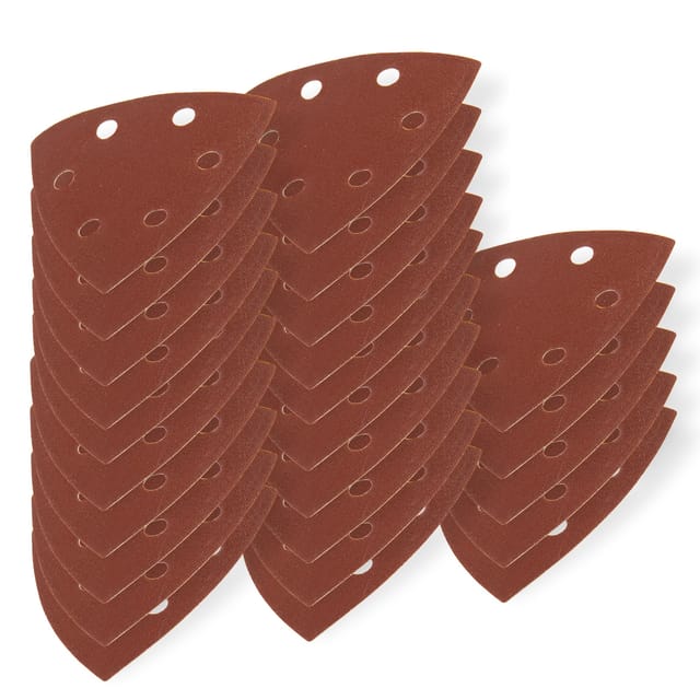 Dema - Schleifscheiben Für Deltaschleifer K180 25tlg. Schleifband Schleifblatt