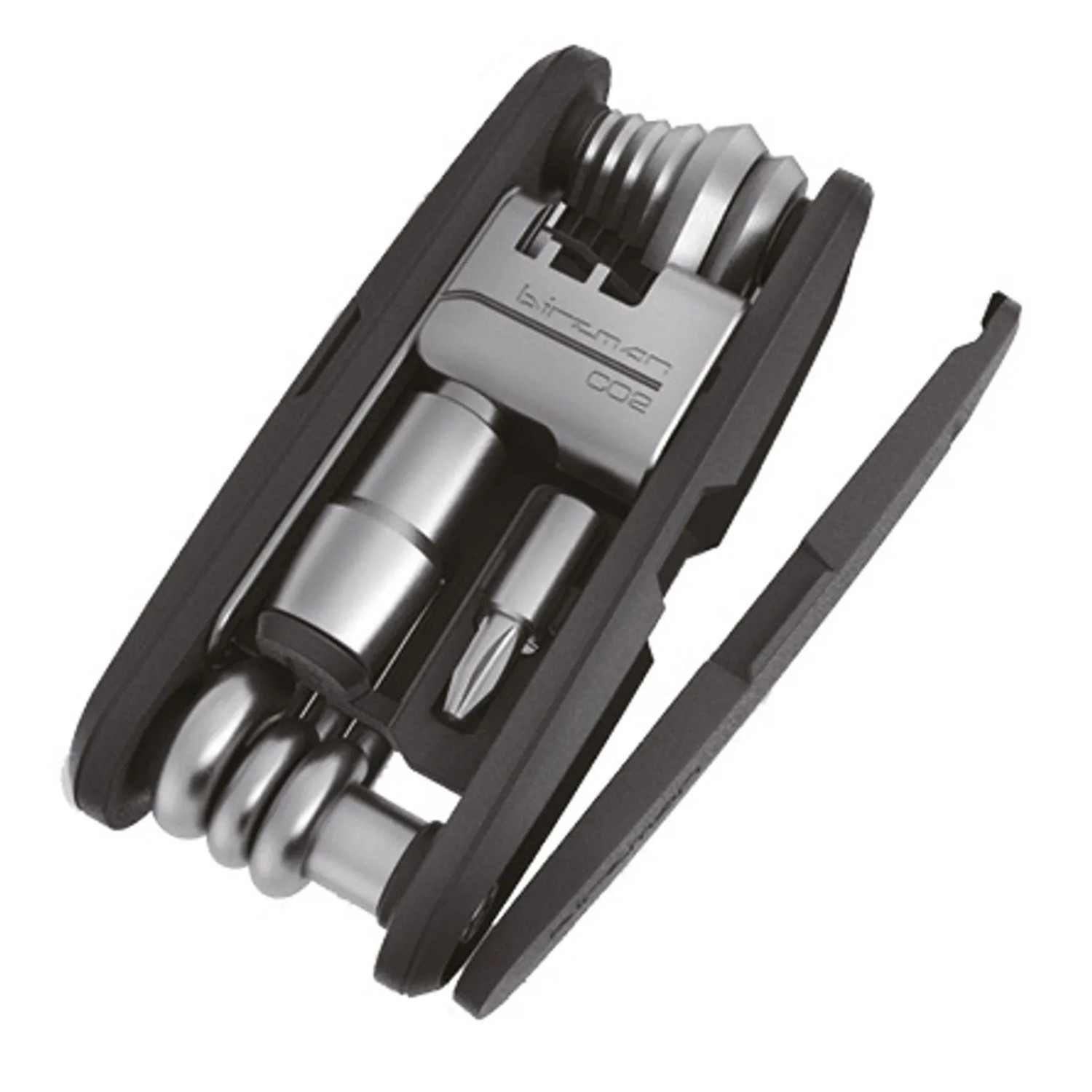 Birzman Multifunktionswerkzeug Diversity 17 17 Funktionen mit Co2 Adapter Schwarz