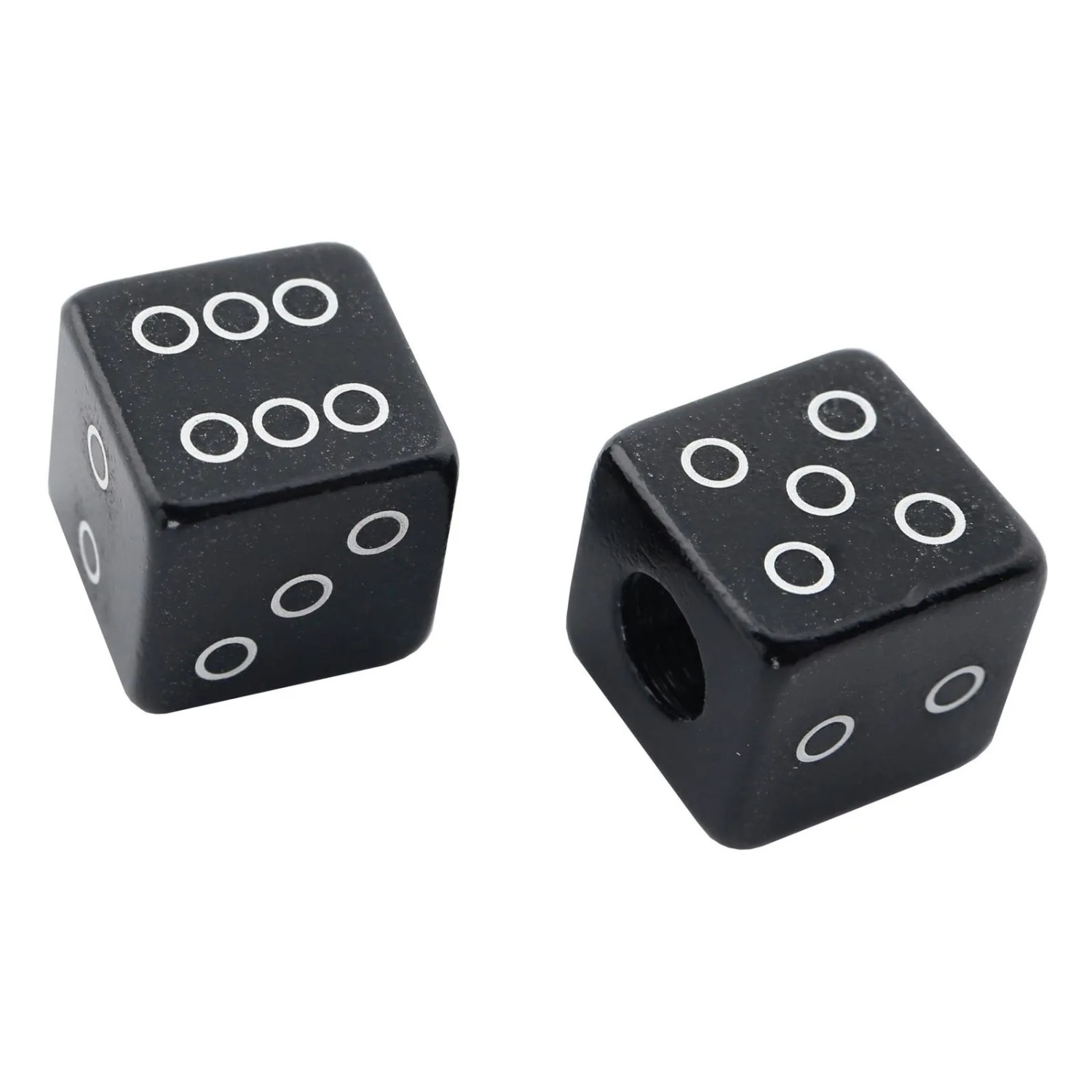 Contec Ventilkappen Paar Gambler Schwarz