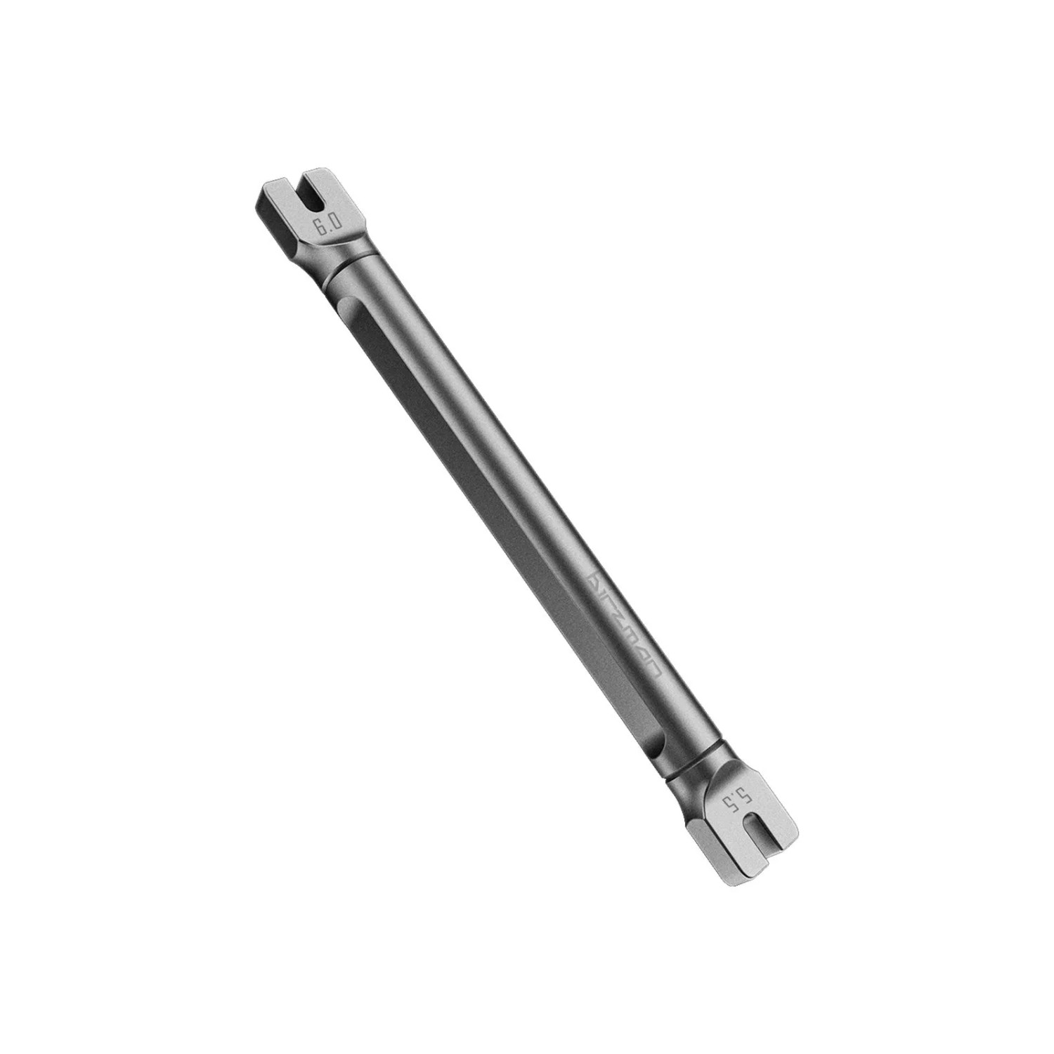 Birzman Double-Ended Spoke Wrench 5.5/6.0 Silber