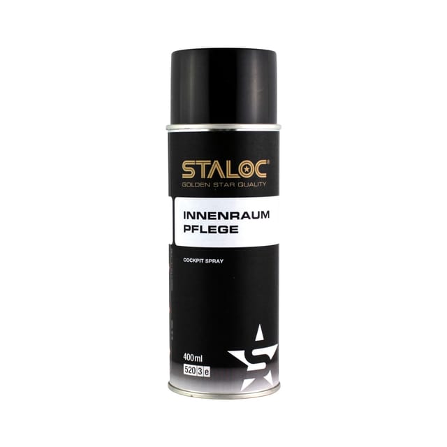 Innenraumpflege Cockpit Spray Mit Antistatischer Wirkung Frischer Duft 400 Ml - Staloc